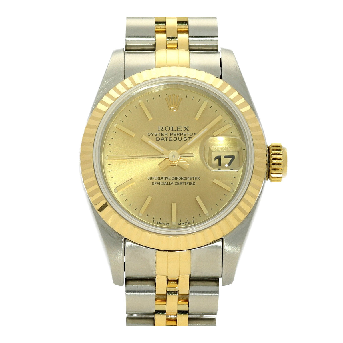 Datejust 69173 - Champagne Baton Dial - 1995