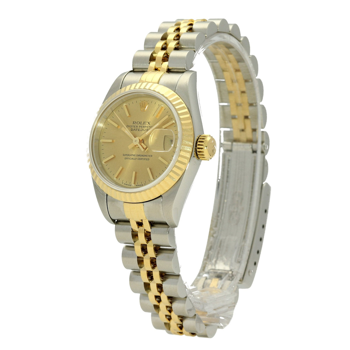 Datejust 69173 - Champagne Baton Dial - 1995