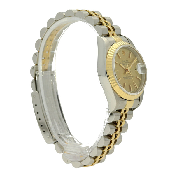 Datejust 69173 - Champagne Baton Dial - 1995