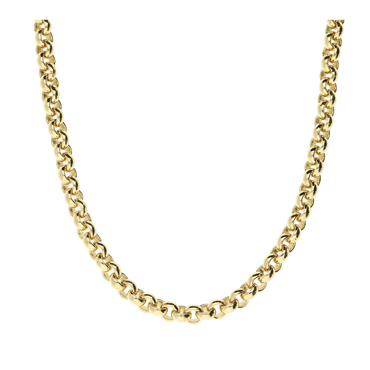 9ct Gold 18 Inch Belcher Chain- 29.3g