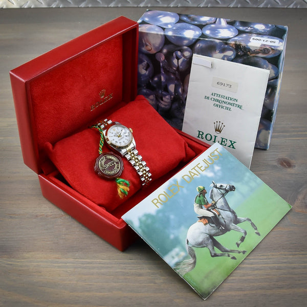 Datejust 69173 - Ladies Watch - White Dial - 1994