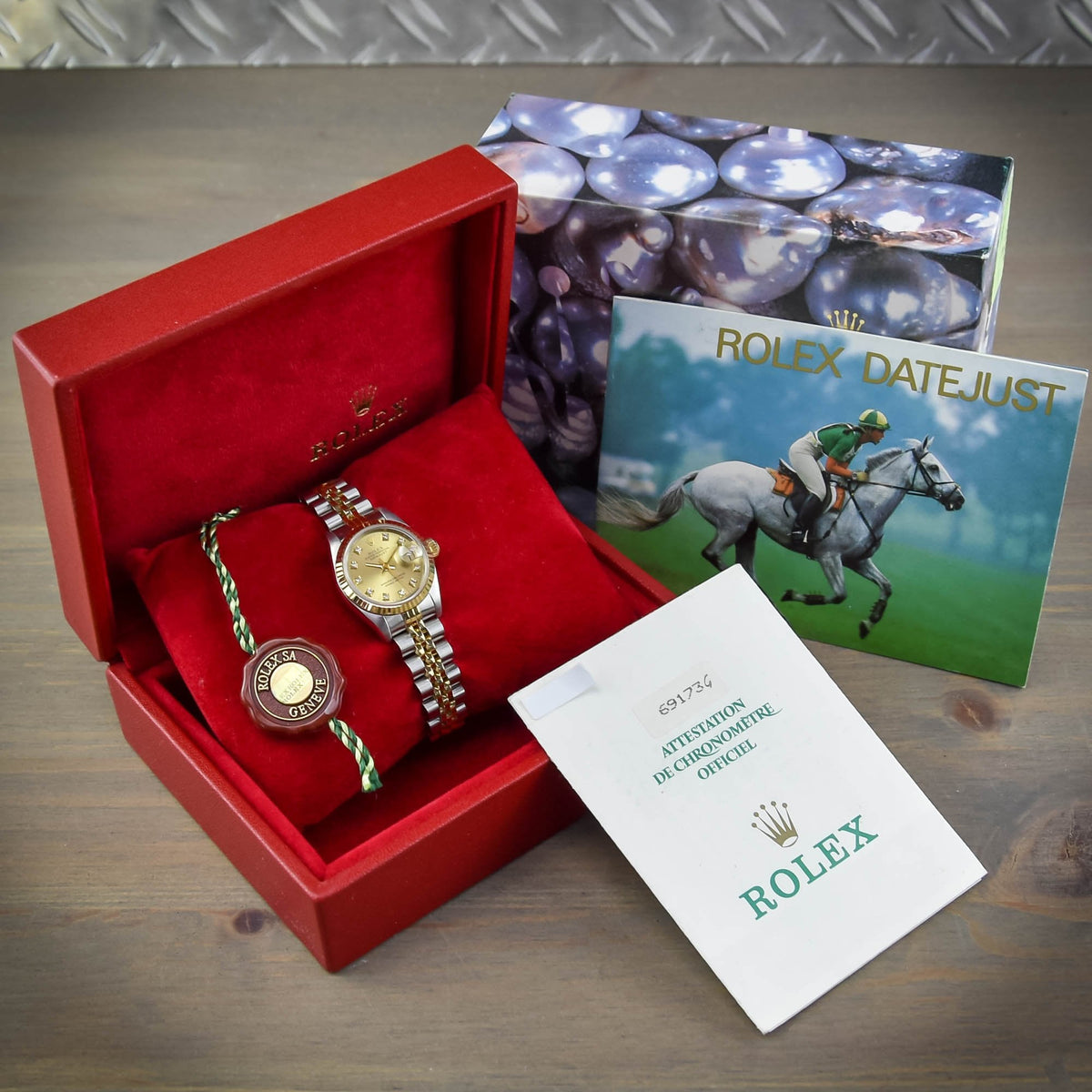 Datejust 69173 - Ladies Watch – Diamond Dial – 1990