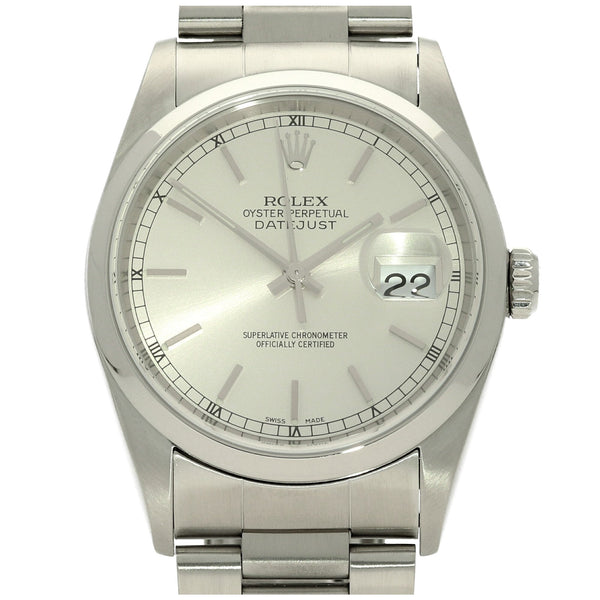 Datejust 16200 - Gents Watch - Silver Dial - 2002