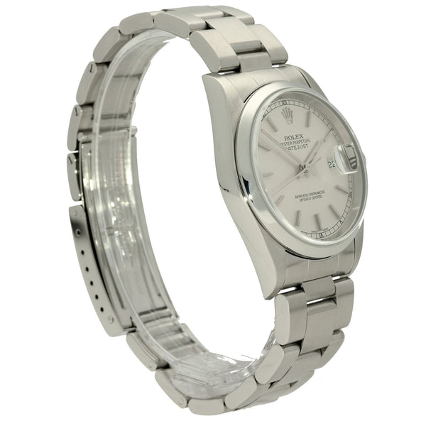 Datejust 16200 - Gents Watch - Silver Dial - 2002