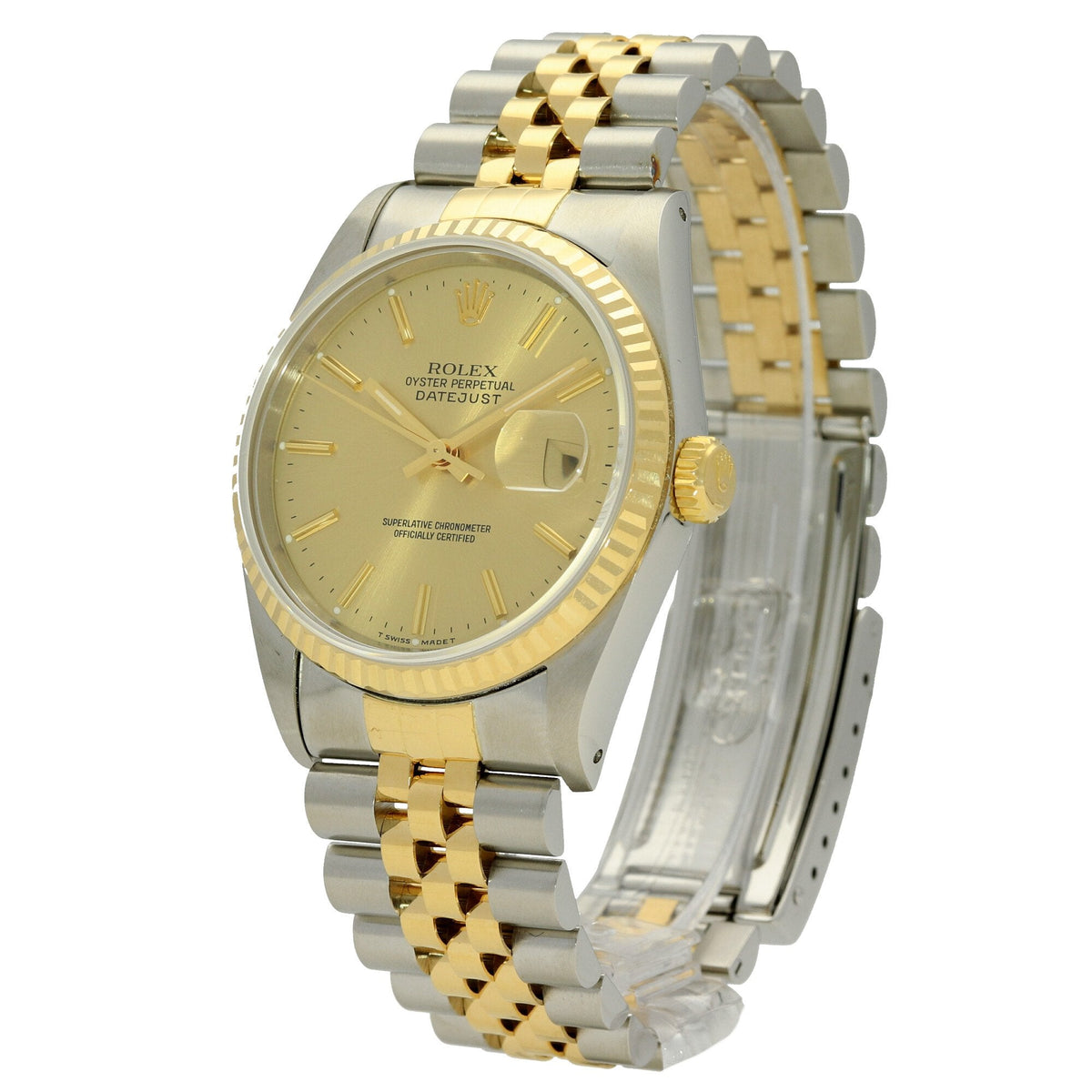 Datejust 16233 - Gents Watch - Champagne Dial - 1990
