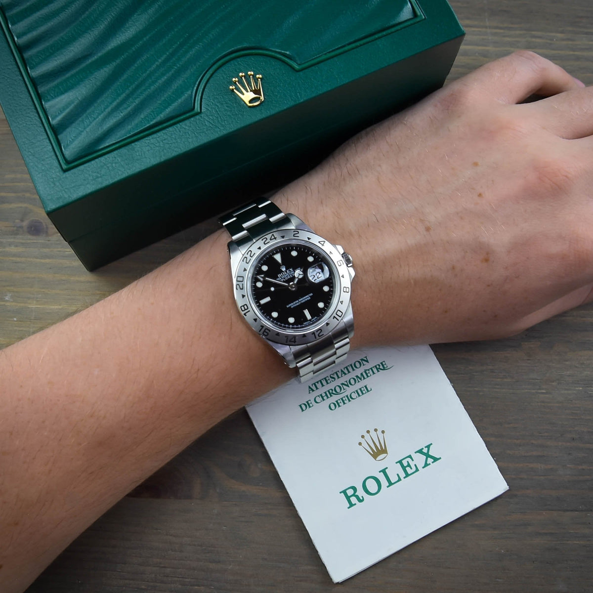 Explorer II 16570 - Gents Watch – Black Dial - 2001