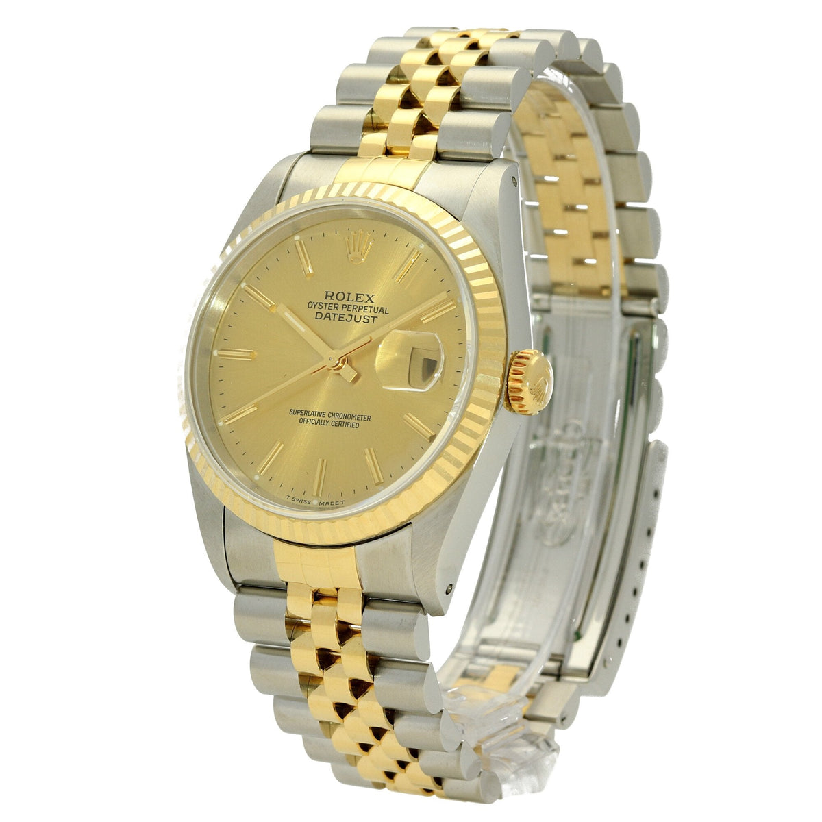 Datejust 16233 - Gents Watch - Champagne Dial - 1990