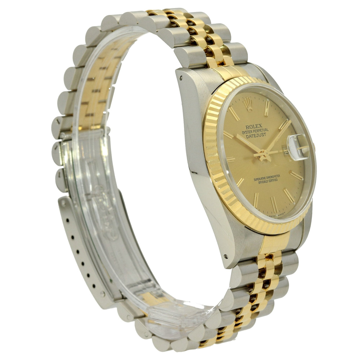 Datejust 16233 - Gents Watch - Champagne Dial - 1990