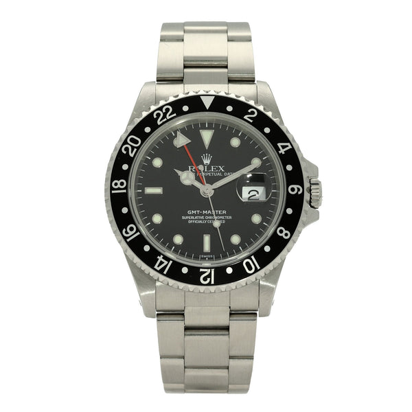 GMT-Master 16700 - Gents Watch - Black Dial - 1999