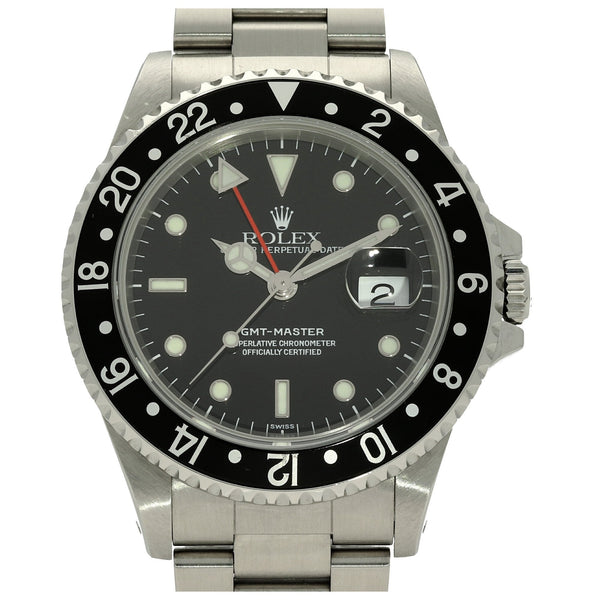 GMT-Master 16700 - Gents Watch - Black Dial - 1999