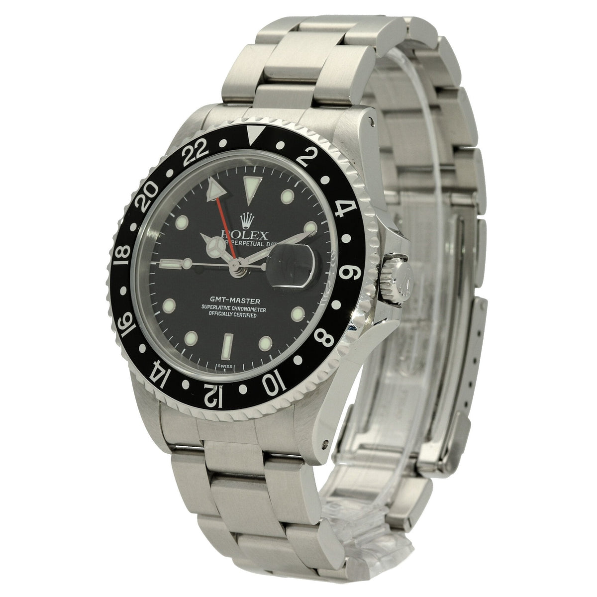 GMT-Master 16700 - Gents Watch - Black Dial - 1999