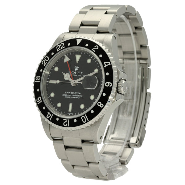 GMT-Master 16700 - Gents Watch - Black Dial - 1999
