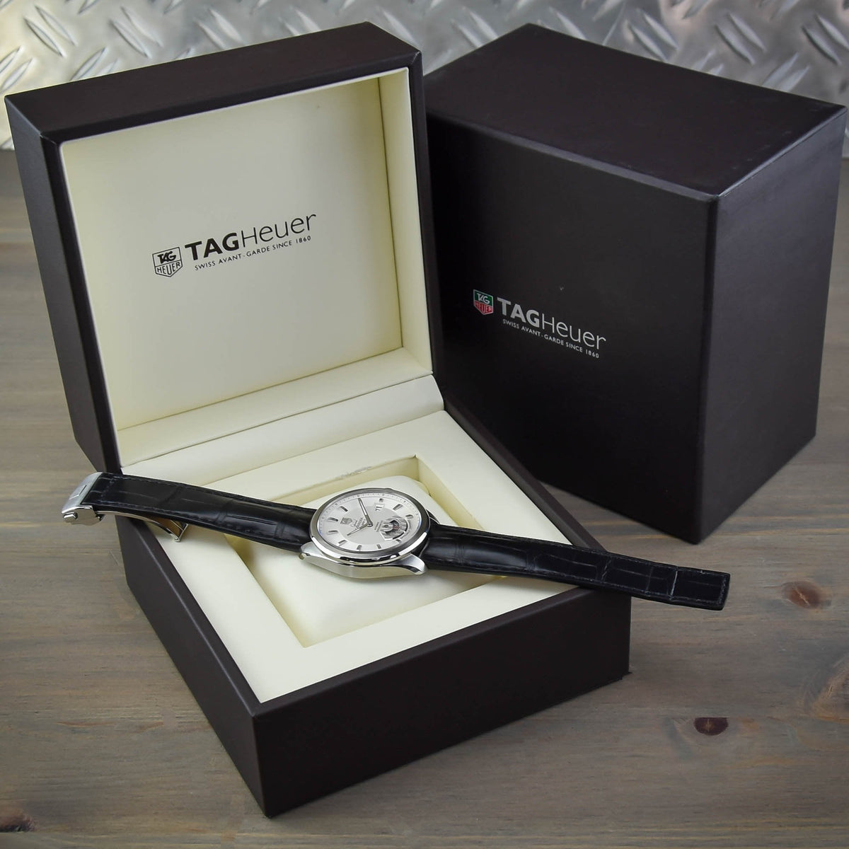 Grand Carrera WAV511B - Gents Watch - Skeleton Back