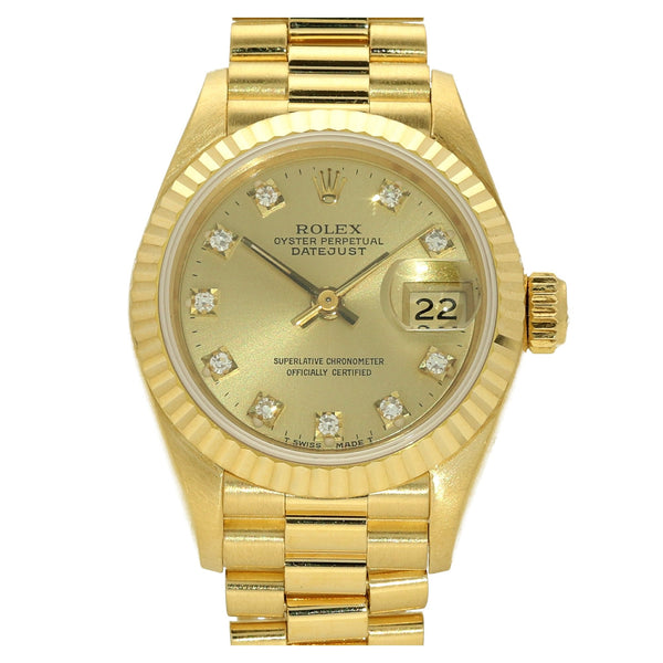 Datejust 69178 - 18ct Gold - Original Diamonds - 1993