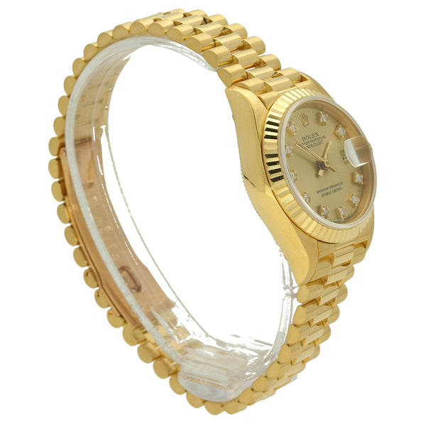 Datejust 69178 - 18ct Gold - Original Diamonds - 1993