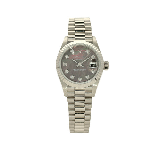 Datejust 69179 - 18ct White Gold - Original Diamonds - 2000