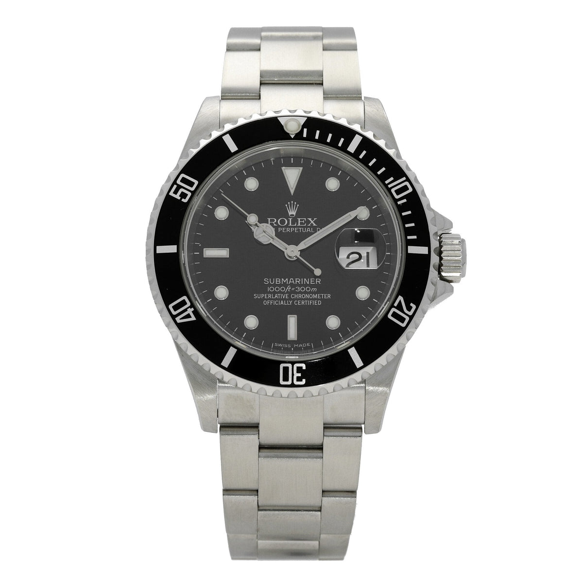 Submariner 16610 - Black Dial - 2008