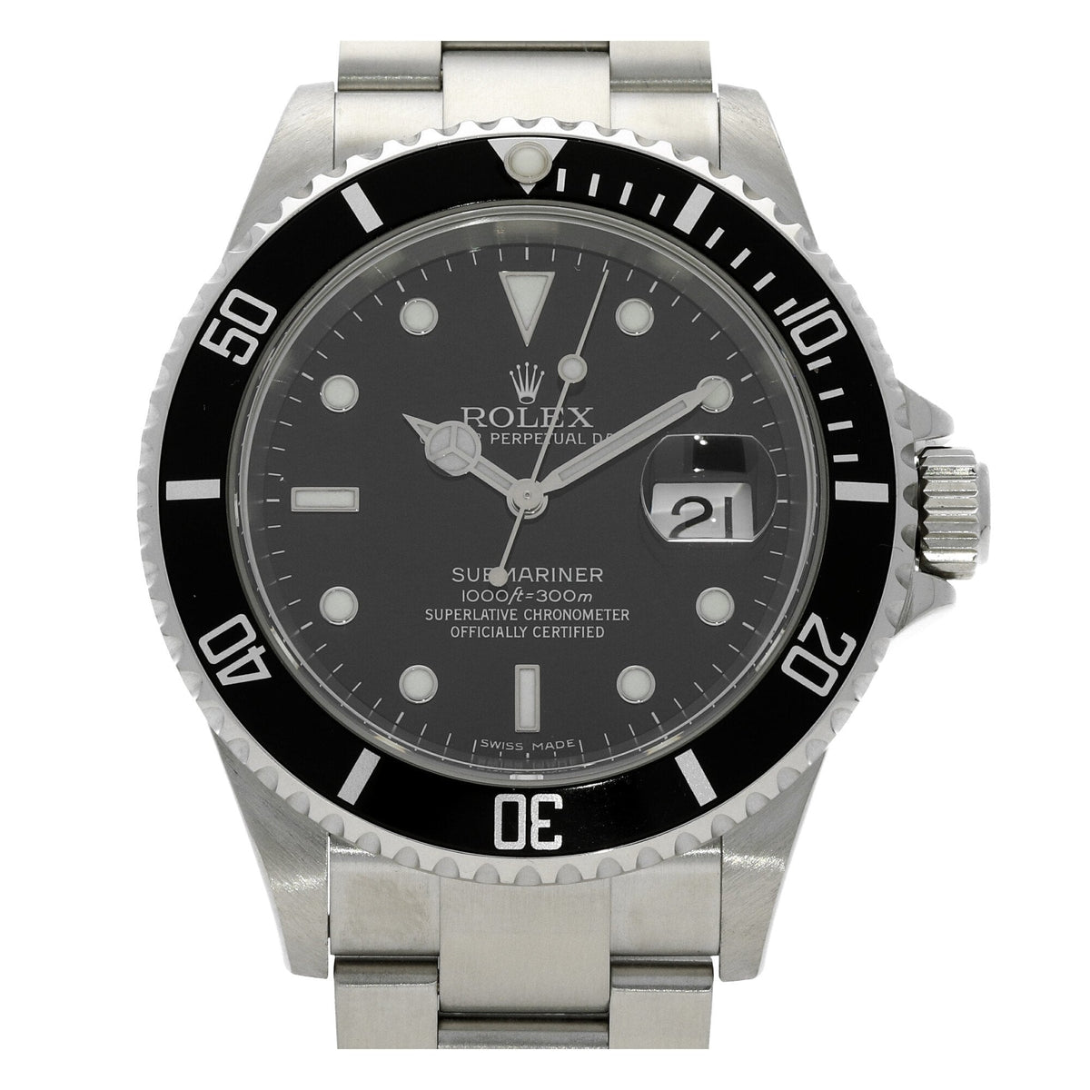 Submariner 16610 - Black Dial - 2008