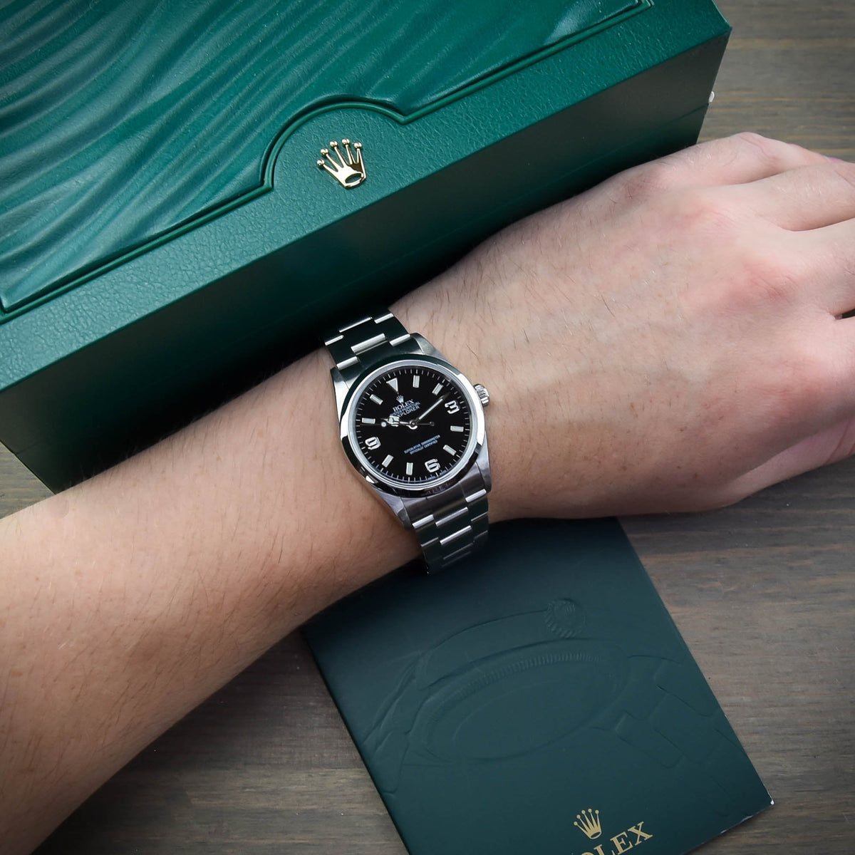 Explorer 114270 - Black Dial - 2003