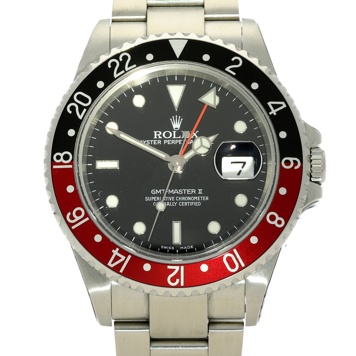 GMT-Master II Coke - Gents Watch - Red & Black Bezel - 2007