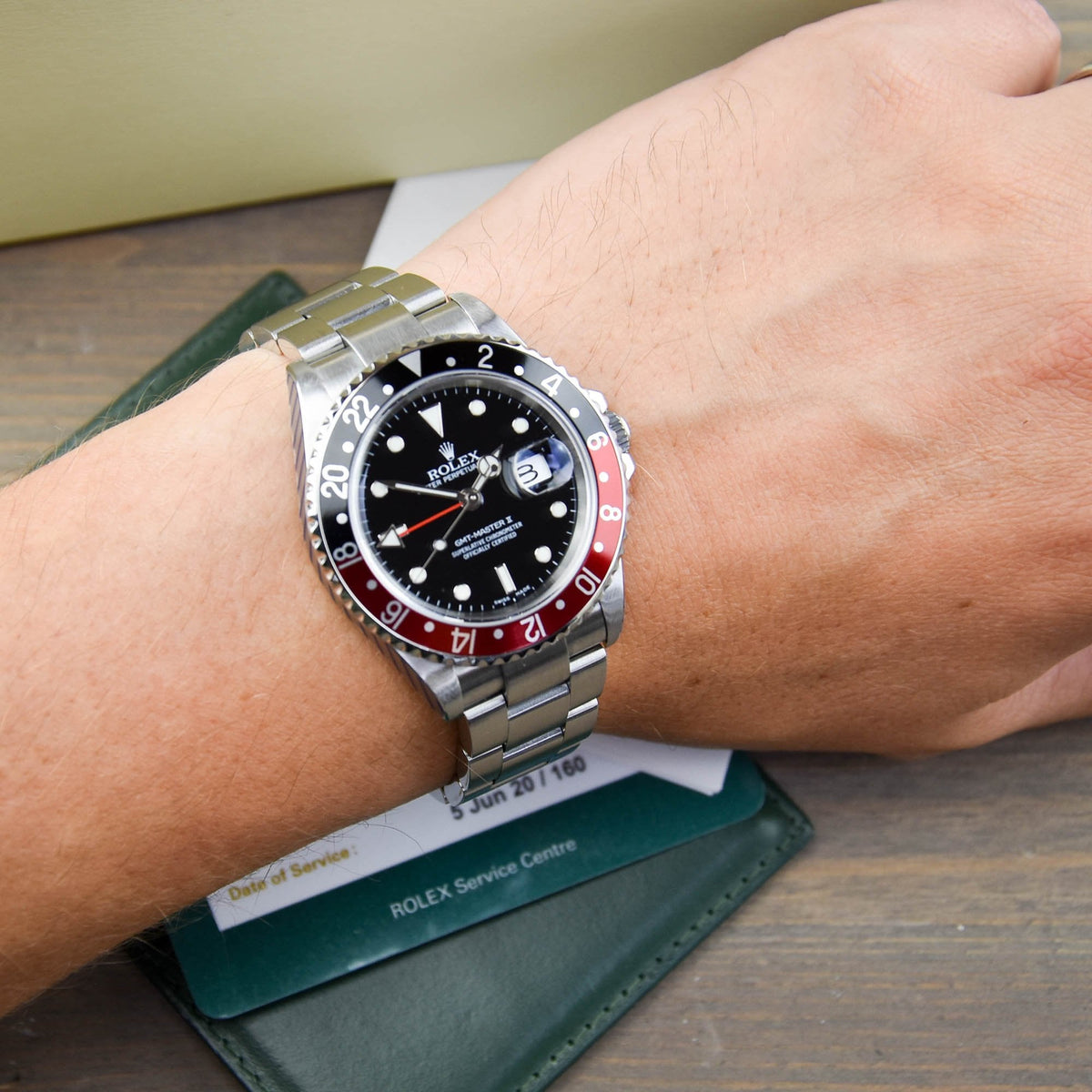 GMT-Master II Coke - Gents Watch - Red & Black Bezel - 2007