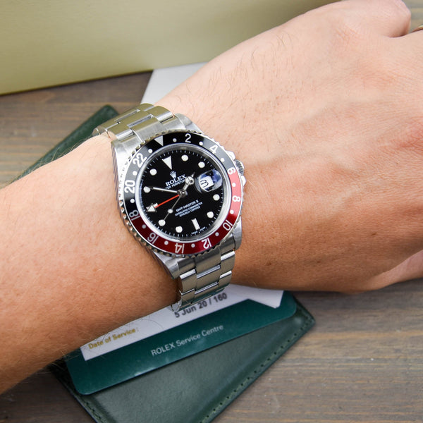 GMT-Master II Coke - Gents Watch - Red & Black Bezel - 2007