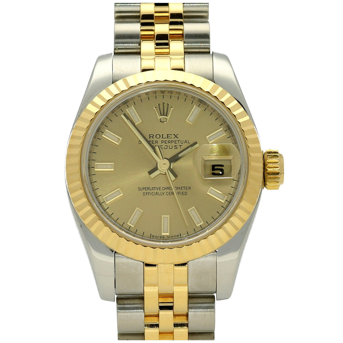 Datejust 179173 - Champagne Dial - 2006