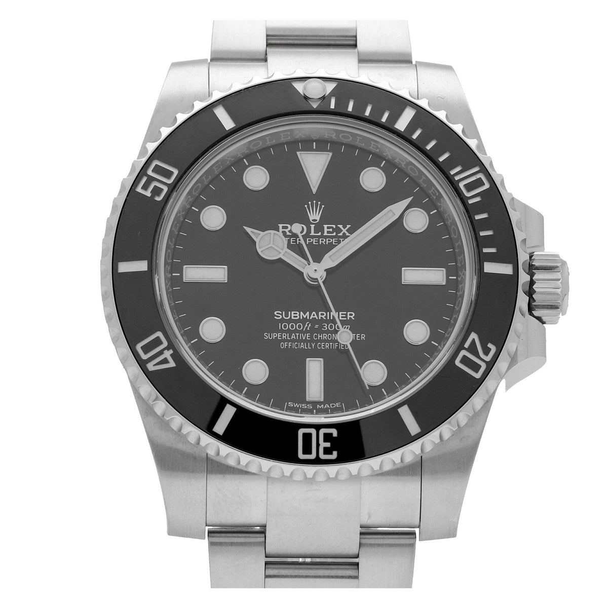 Submariner 114060 - Black Dial - 2020