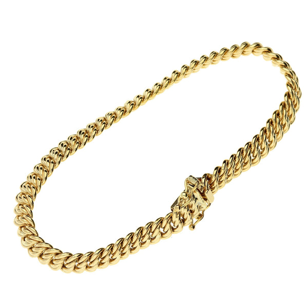 9ct Yellow Gold Fancy Bracelet - 7.5 inch - 10.2g