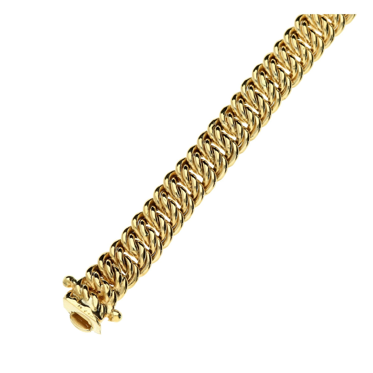 9ct Yellow Gold Fancy Bracelet - 7.5 inch - 10.2g