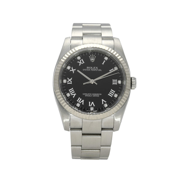 Oyster Perpetual 116034 - Black Diamond Dial - 2008