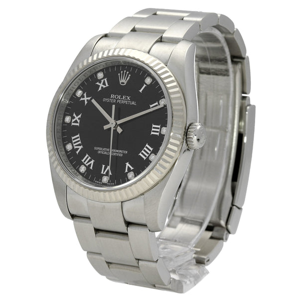 Oyster Perpetual 116034 - Black Diamond Dial - 2008