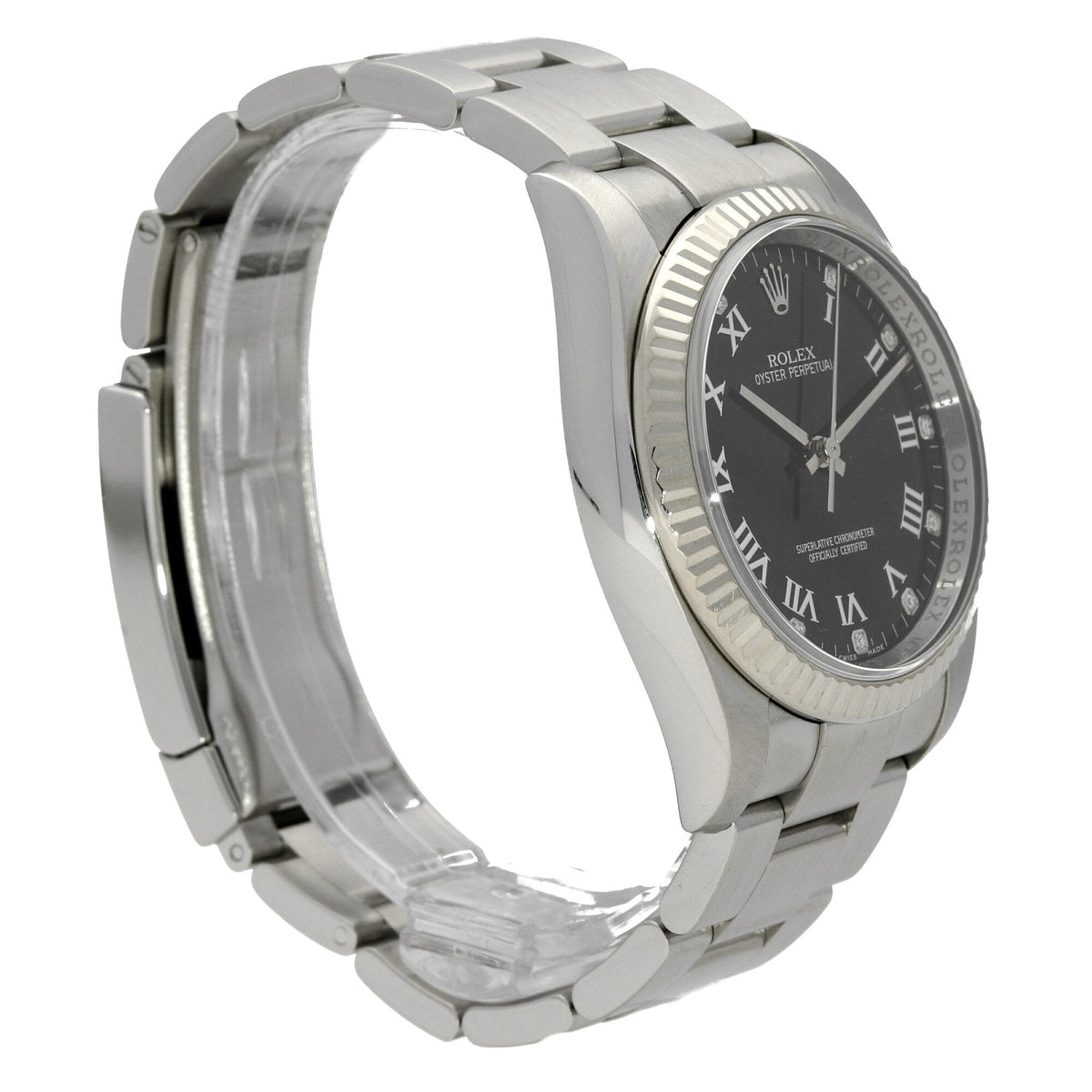 Oyster Perpetual 116034 - Black Diamond Dial - 2008
