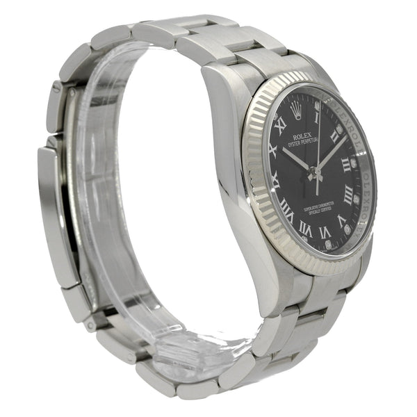Oyster Perpetual 116034 - Black Diamond Dial - 2008