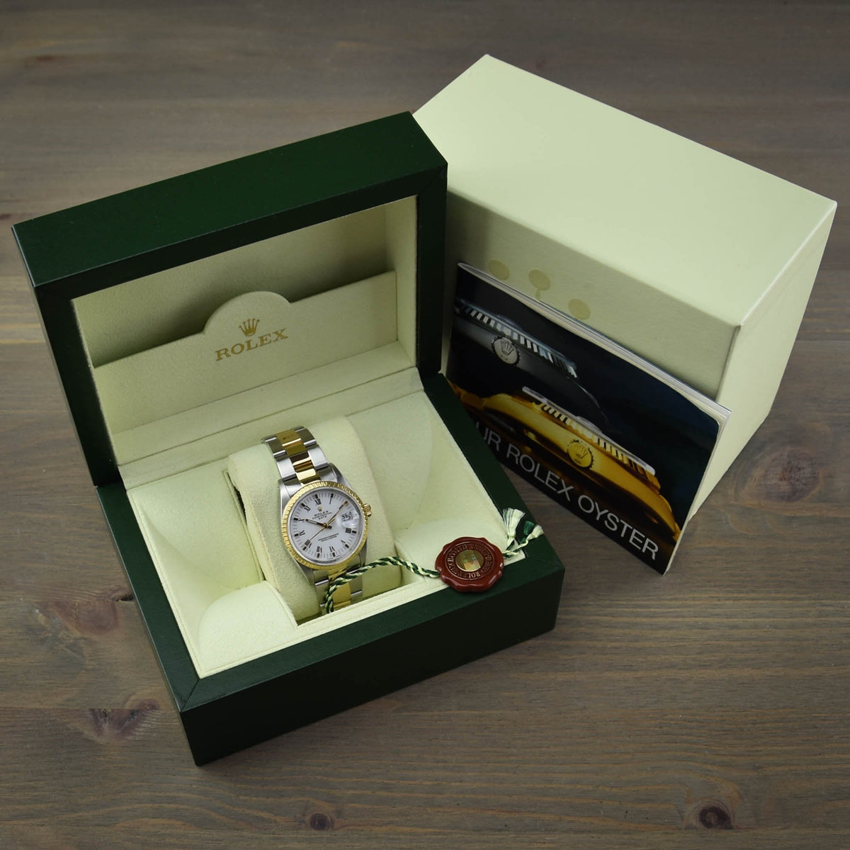 Date 15233 - White Roman Dial - 1990