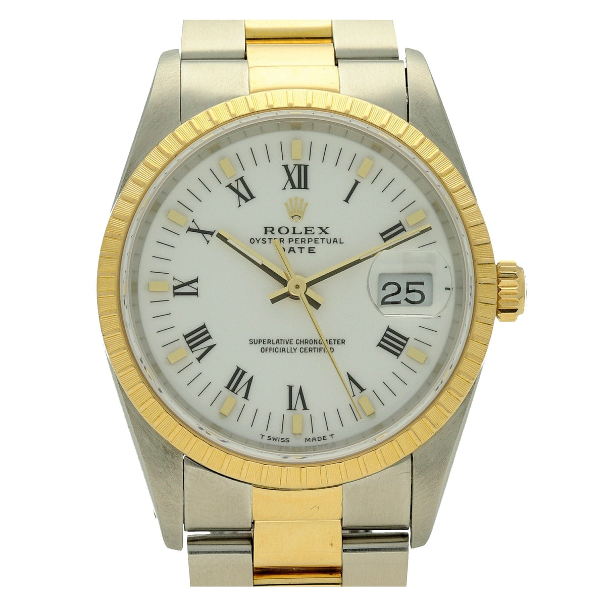 Date 15233 - White Roman Dial - 1990