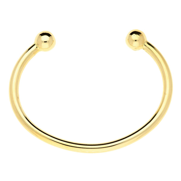 9ct Yellow Gold Torque Bangle - 30.1g