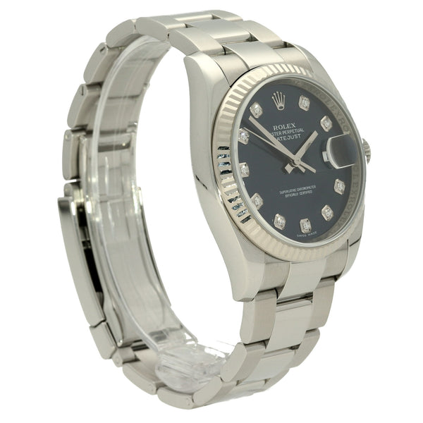 Datejust 116234 - Blue Diamond Dial - 2014