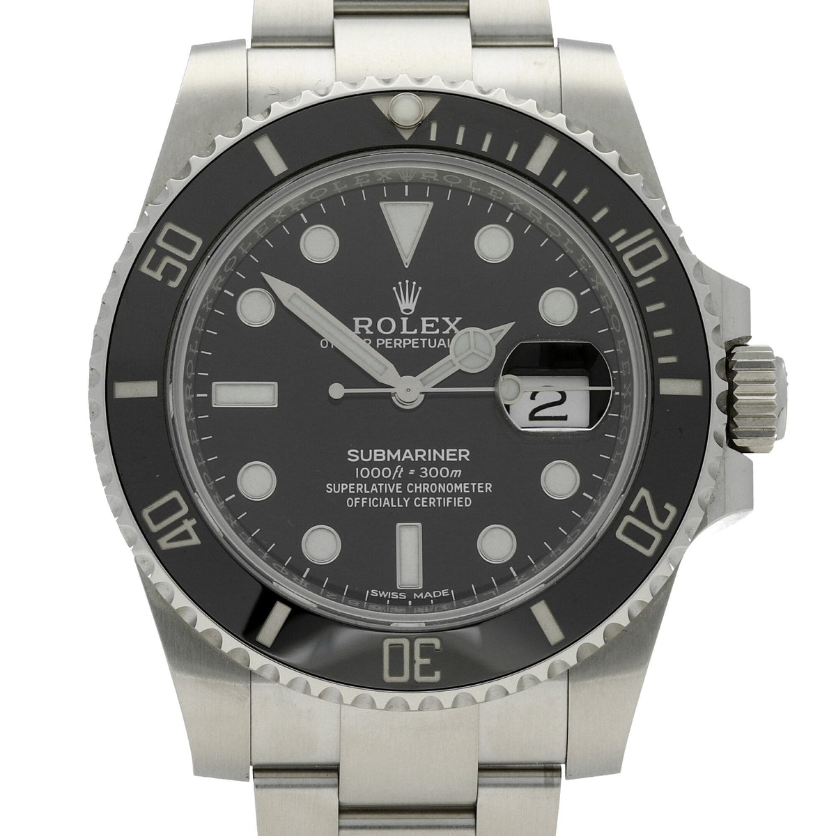 Submariner 116610LN - Steel - Black - 2018