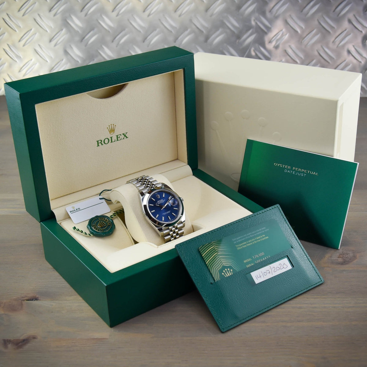 Datejust 126300 - Gents Unworn Watch - Blue Dial - 2020