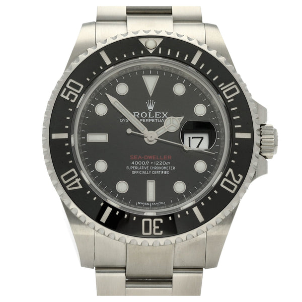 Sea-Dweller 126600 - Red Text - 2017