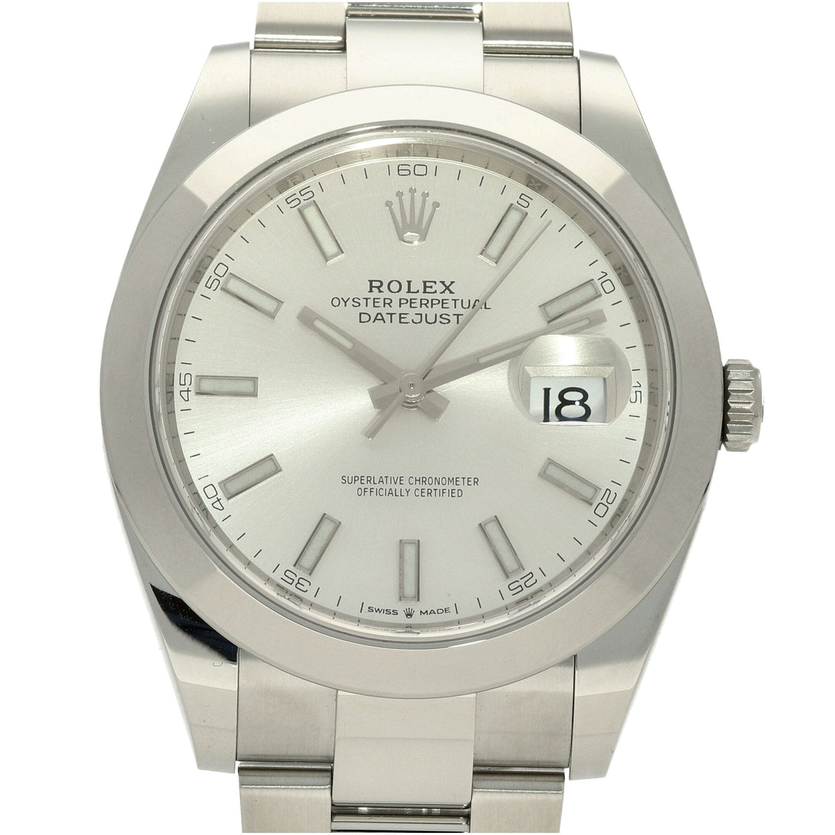 Datejust 41 126300 - Gents Watch - Silver Dial - 2020