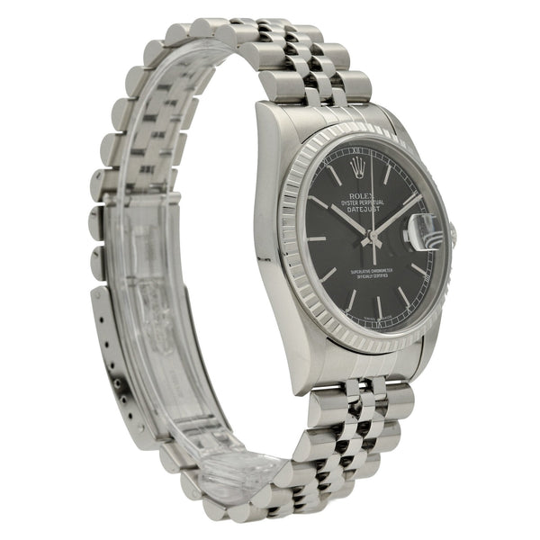 Datejust 16220 - Black Dial - 2005