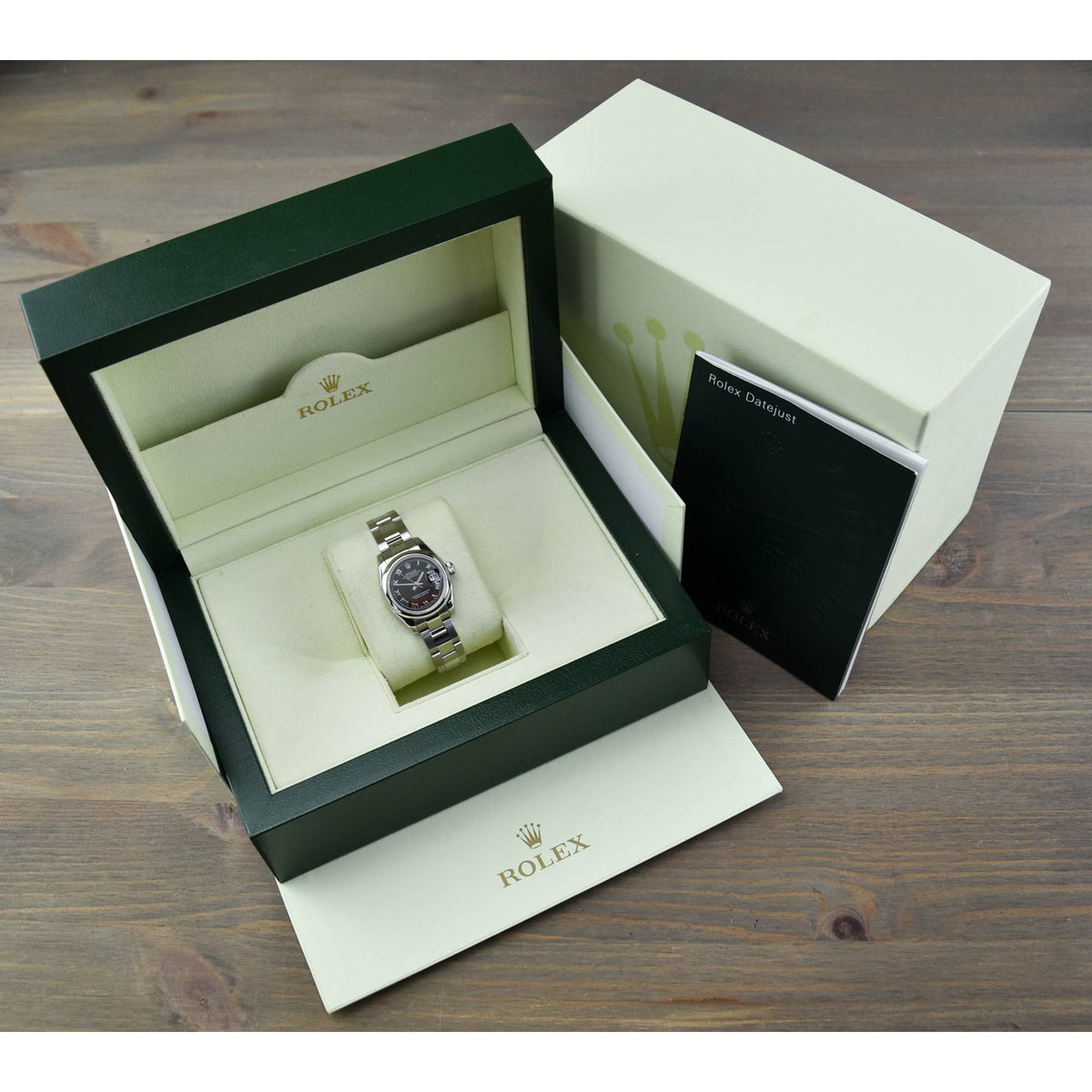 Datejust 179160 - Black Roman Dial - 2008