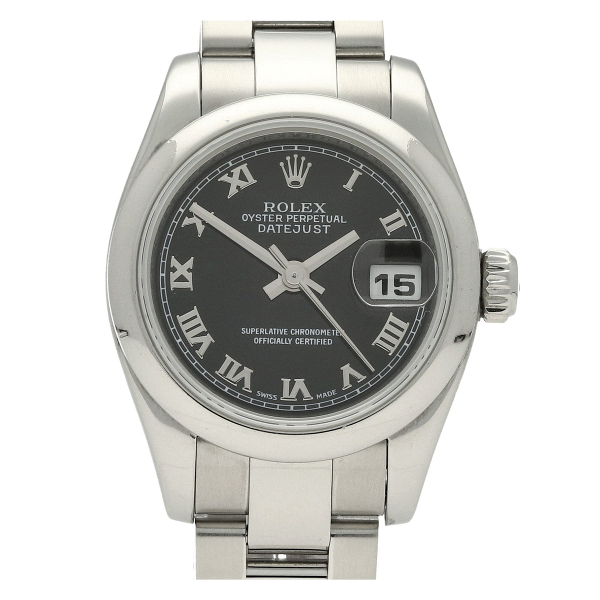 Datejust 179160 - Black Roman Dial - 2008