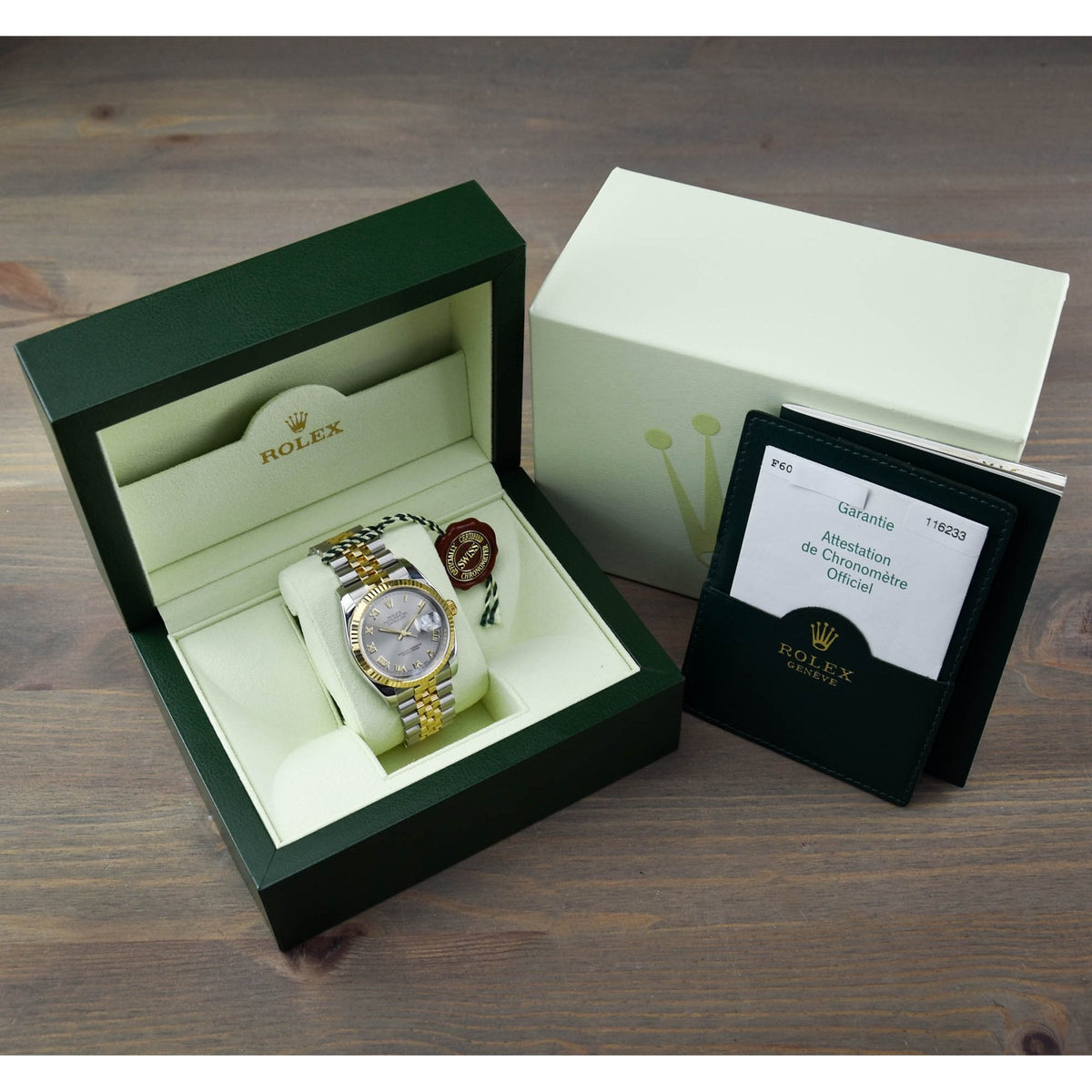 Datejust 116233 - Gents Watch - Silver Dial - 2005