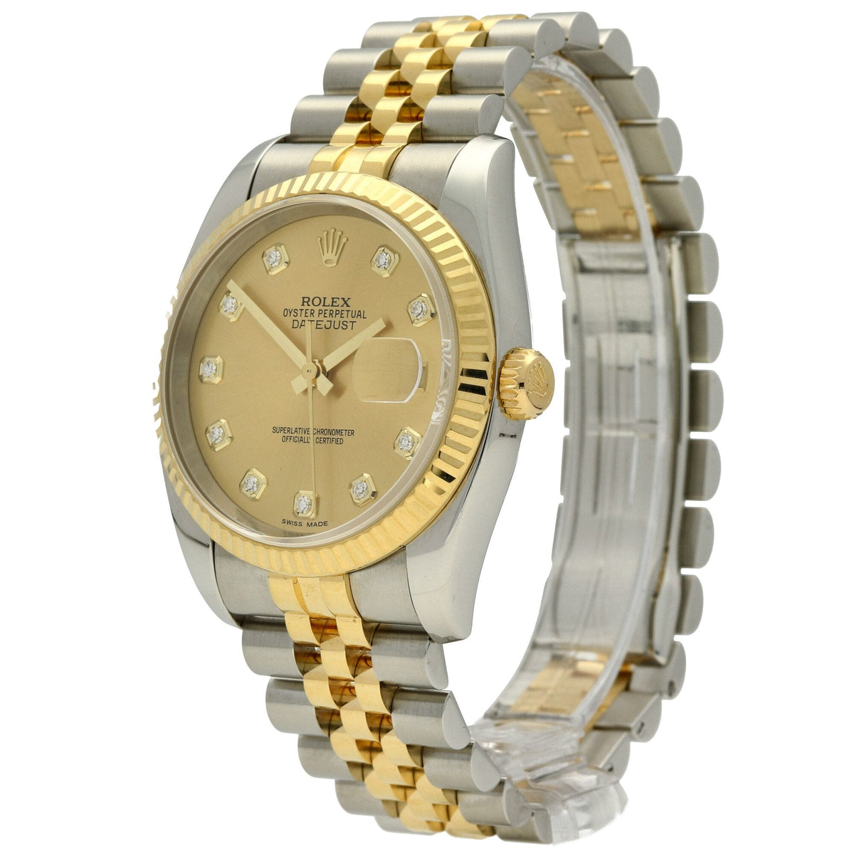 Datejust 116233 - Gents Watch - Diamond Dial - 2005