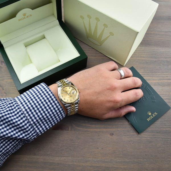 Datejust 116233 - Gents Watch - Diamond Dial - 2005