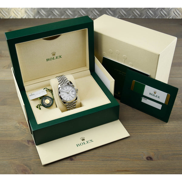 Datejust 41 126334 - Gents Watch - White Dial - 2018