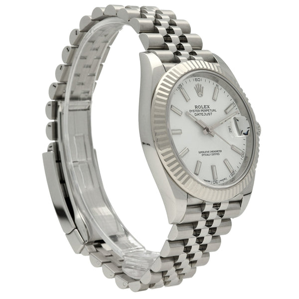 Datejust 41 126334 - Gents Watch - White Dial - 2018